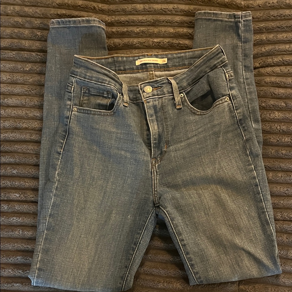 Signature by Levi Strauss Women's High Rise Khaki Jeans